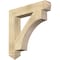 Ekena Millwork Westlake Arts & Crafts Rough Sawn Bracket, Douglas Fir, 6"W x 36"D x 36"H BKT06X36X36WTL03RDF - alternate 1